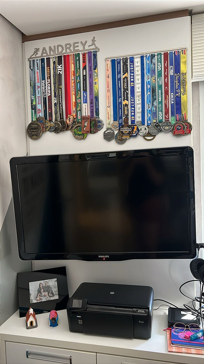 Porta Medalhas Personalizado de Corrida