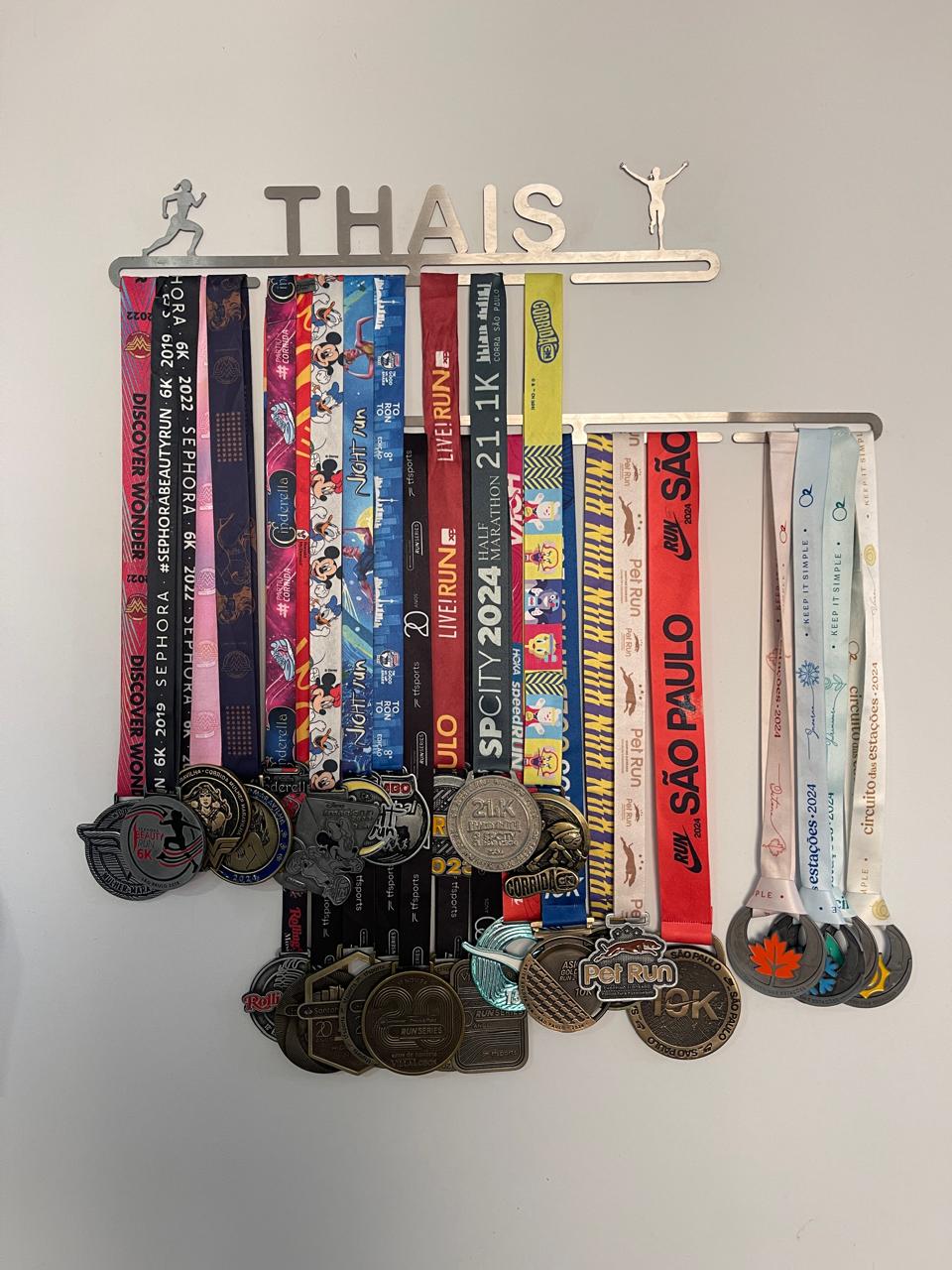Porta Medalhas Personalizado de Corrida
