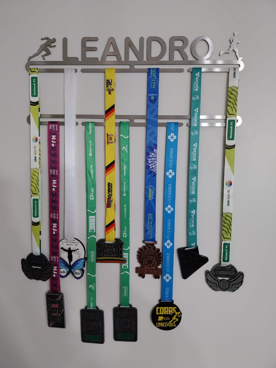 Porta Medalhas Personalizado de Corrida