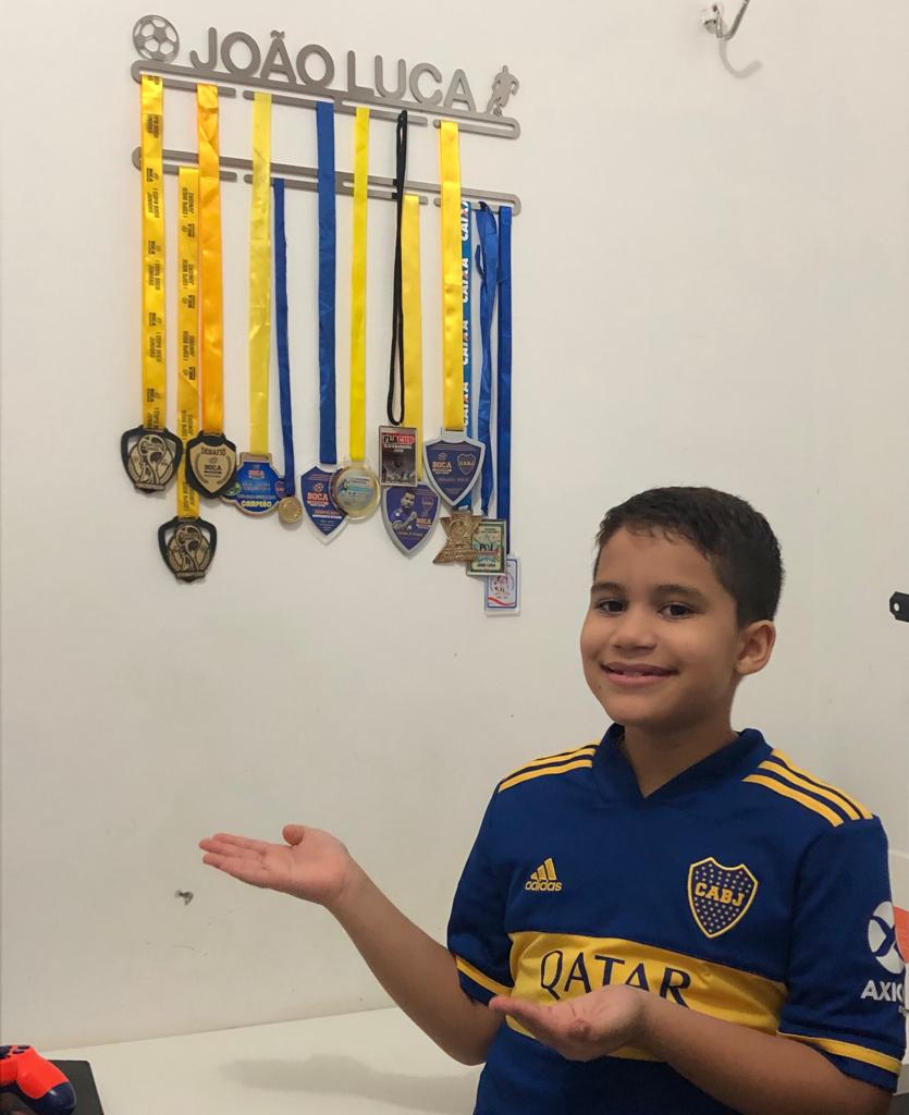 Porta Medalhas Personalizado de Futebol