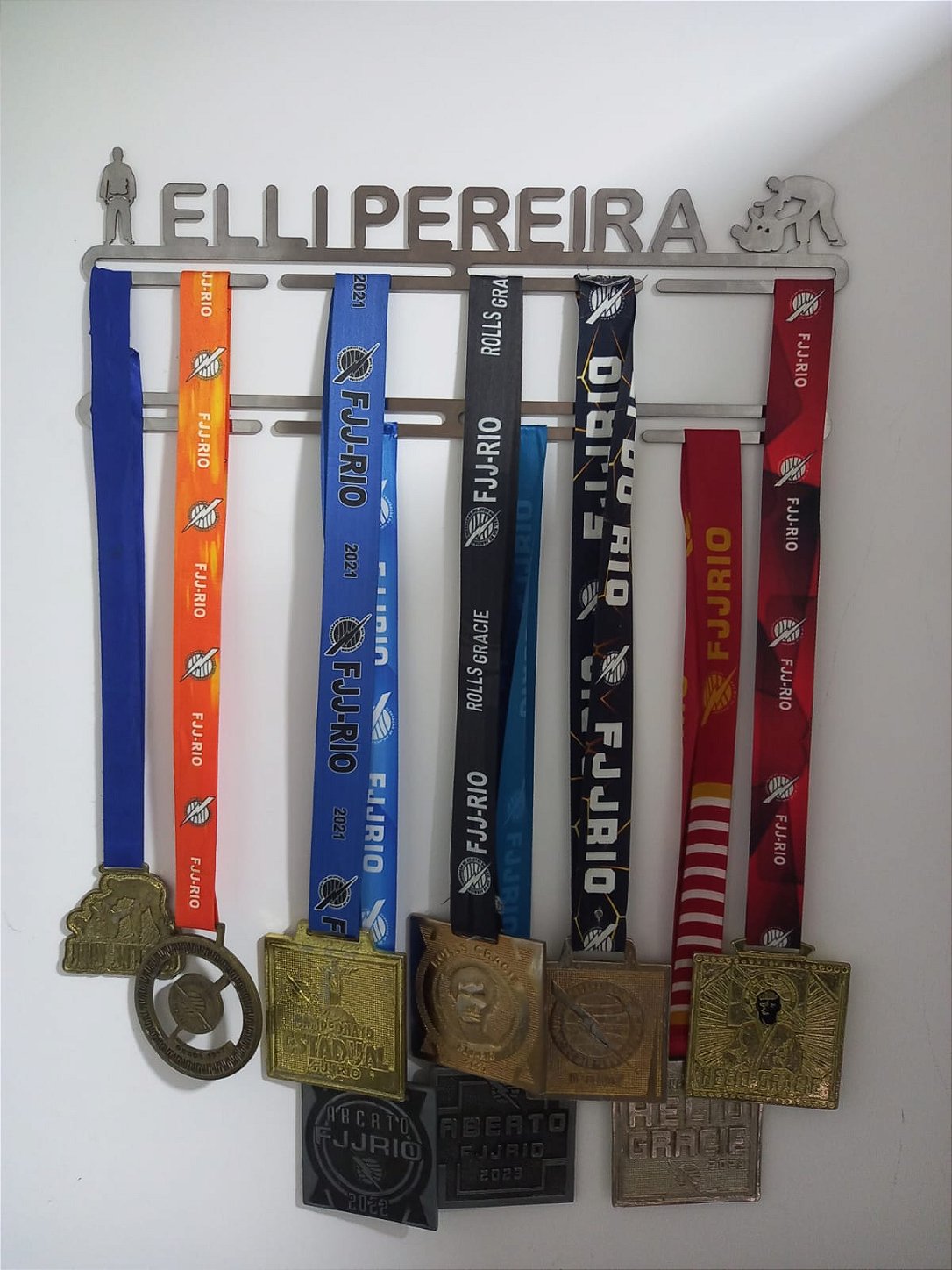 Porta Medalhas Personalizado de Jiu Jitsu