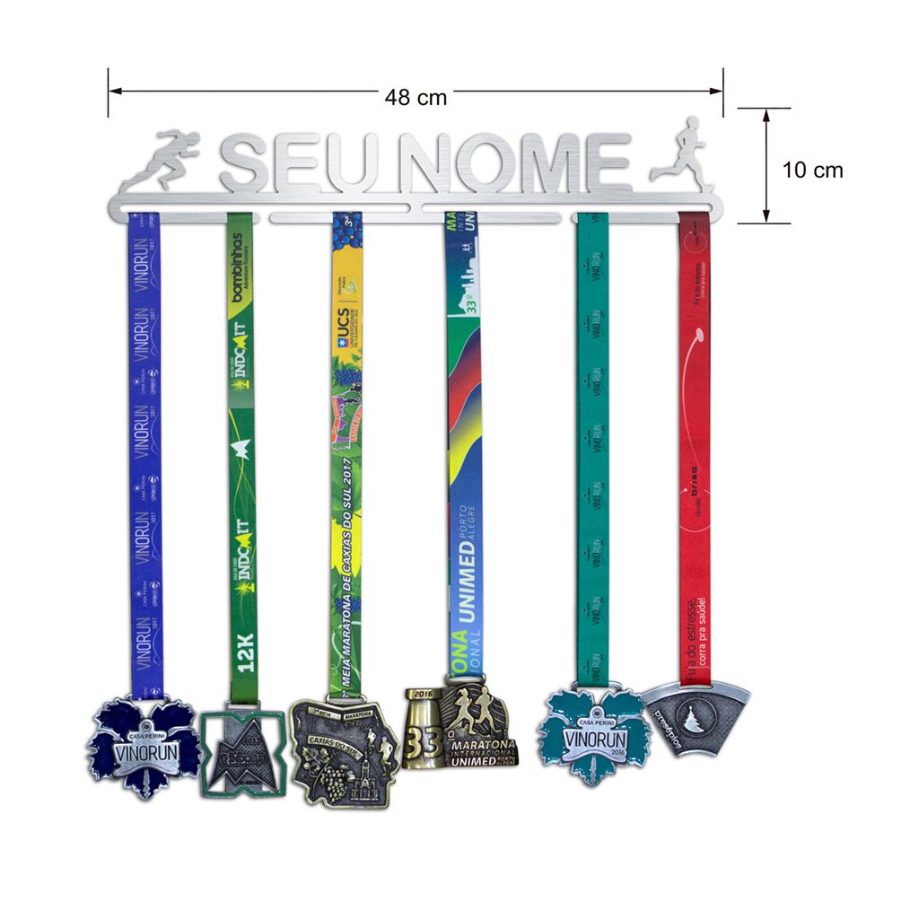 Porta Medalhas Personalizado Com o Nome