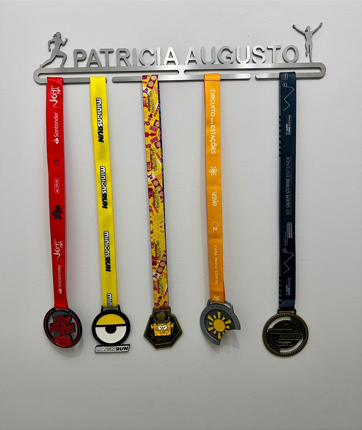 Porta Medalhas Personalizado Com o Nome