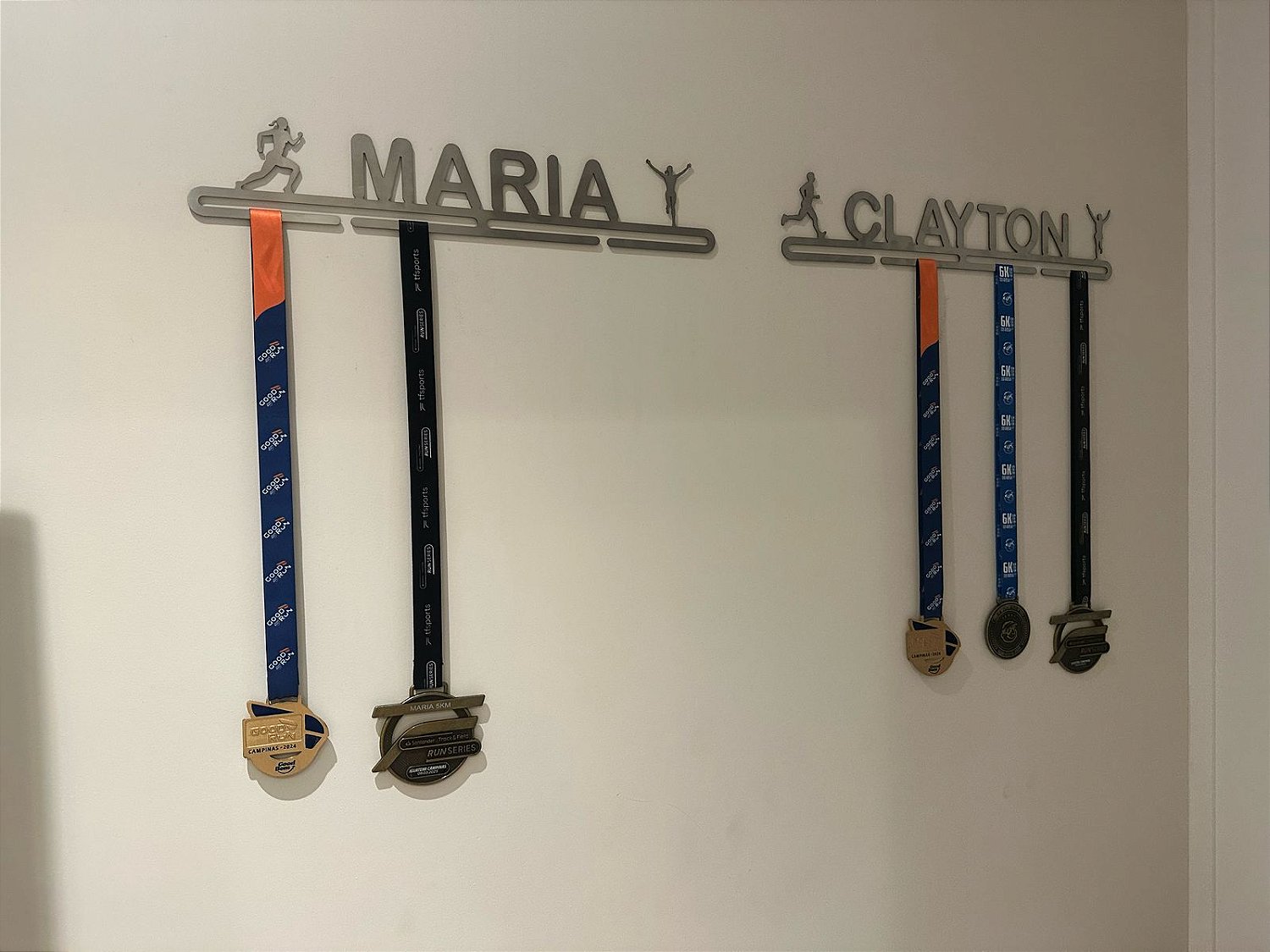 Combo 2 Porta Medalhas Personalizado