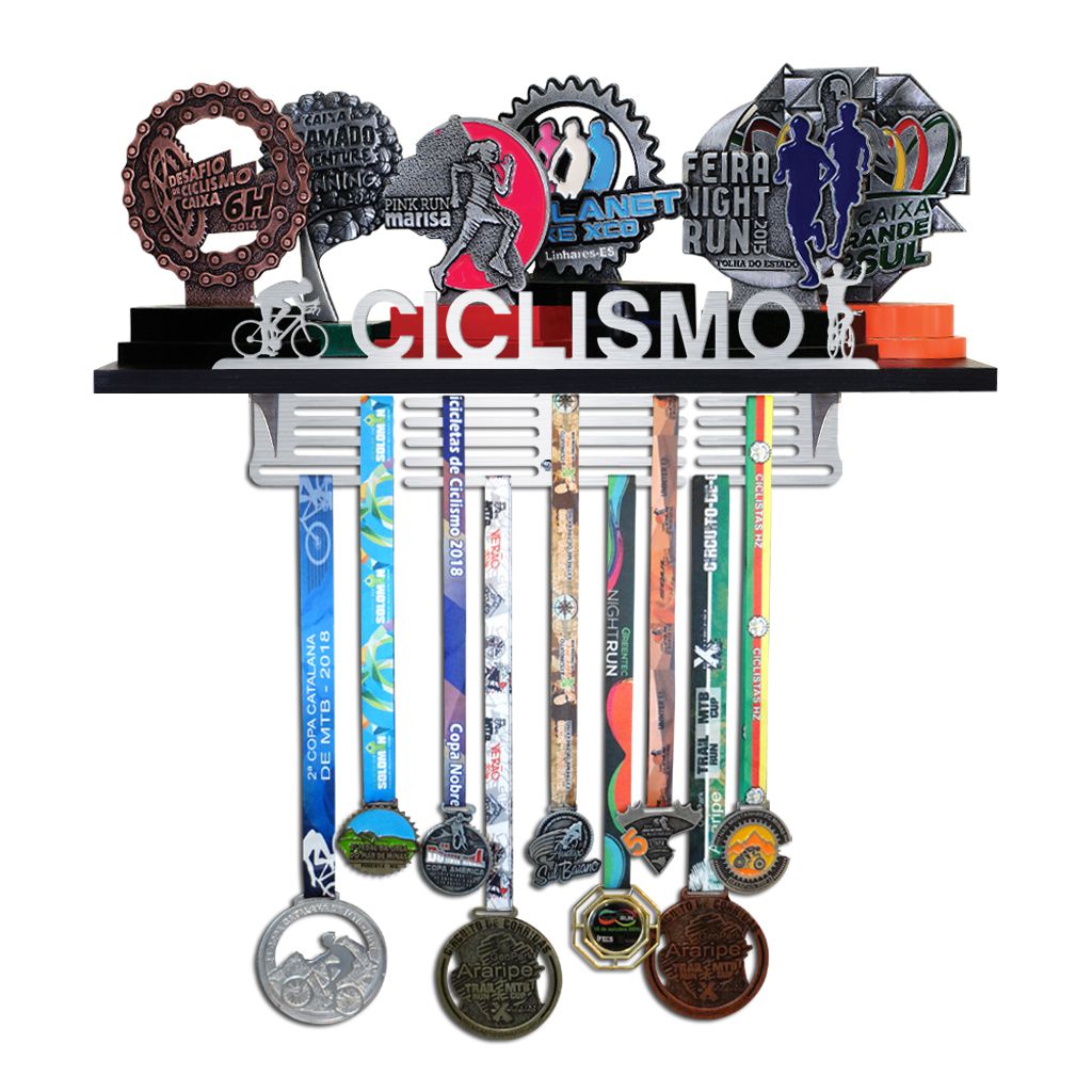 Porta Troféus e Medalhas Ciclismo