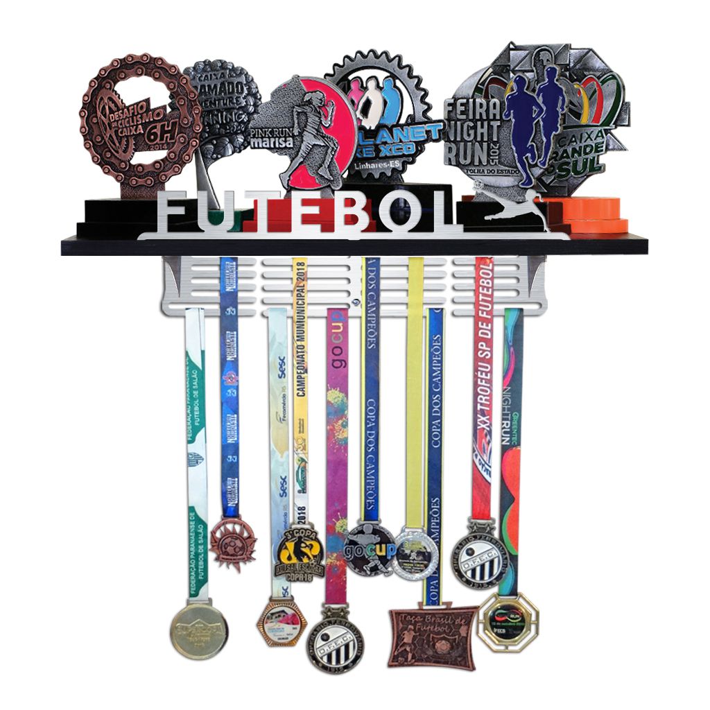 Porta Troféus e Medalhas Futebol