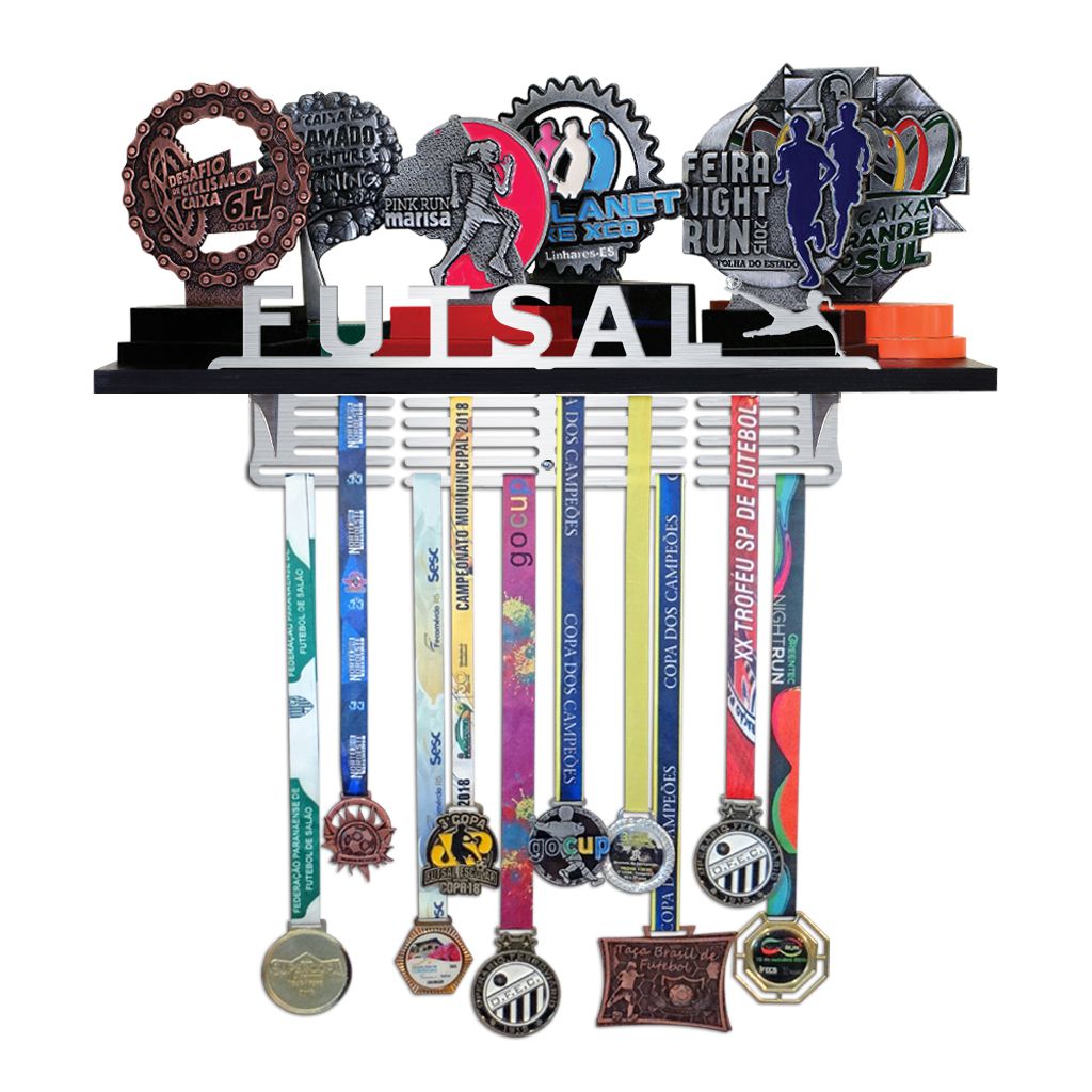 Porta Troféus e Medalhas Futsal