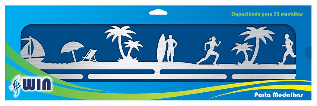 Porta Medalhas Corrida - Corrida na Praia