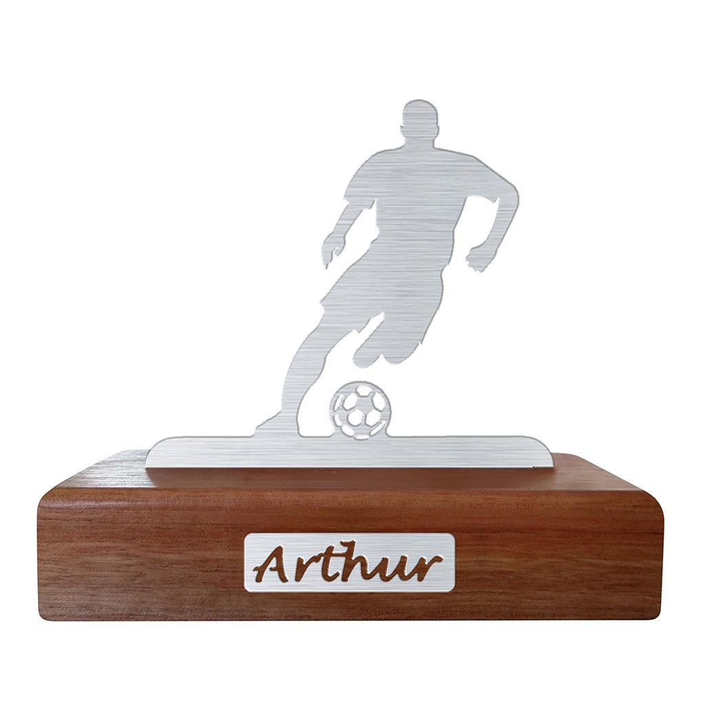 Troféu Decor Personalizado Com Nome e Esporte