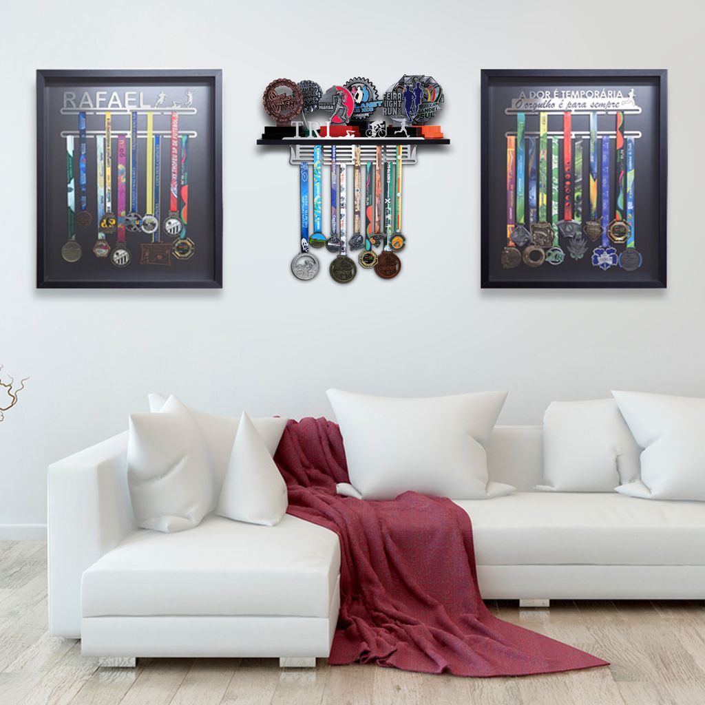 Quadro de Medalhas - A dor é temporária, O orgulho é para sempre.
