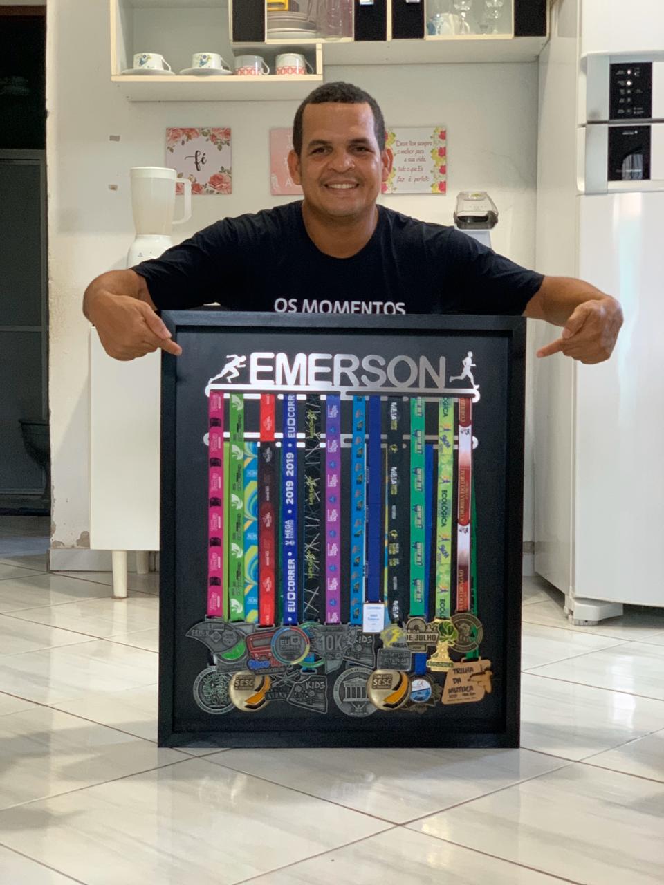 Quadro de Medalhas Personalizado Com o Nome