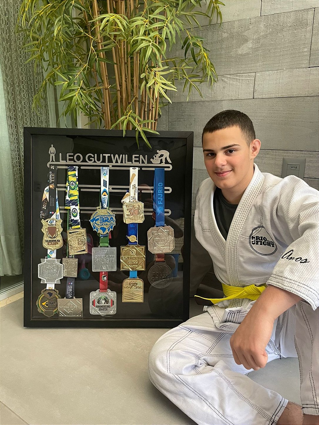 Quadro de Medalhas Personalizado Com o Nome