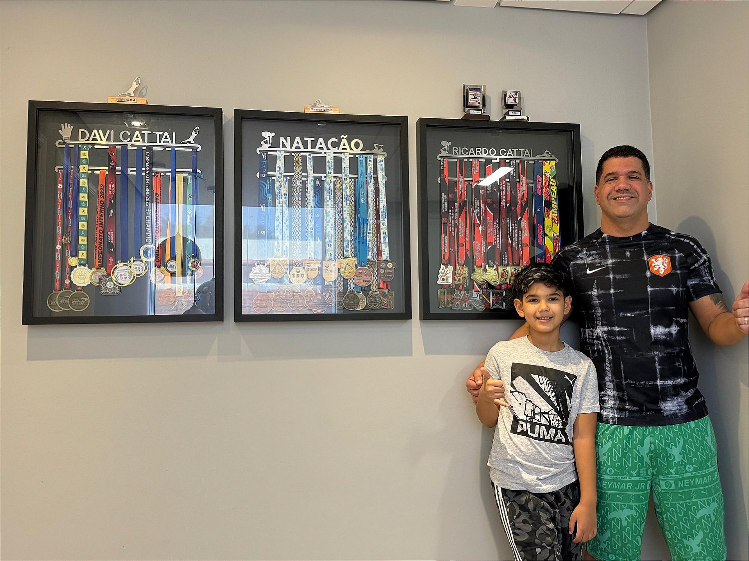 Quadro de Medalhas Personalizado Com o Nome