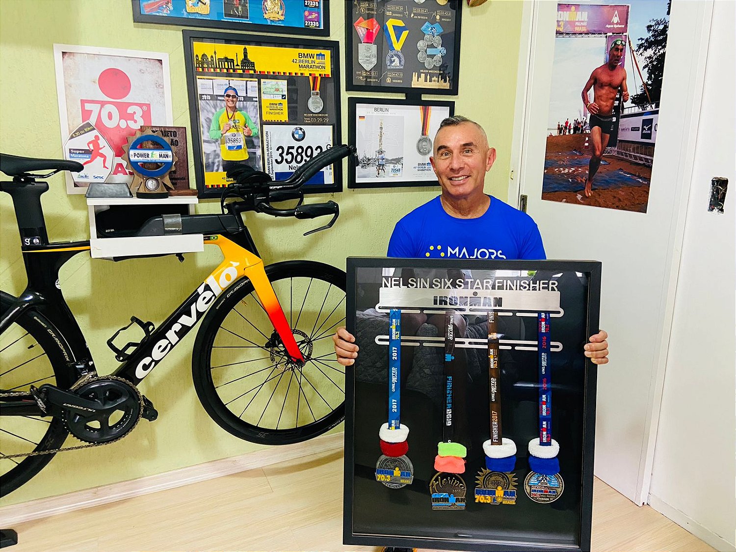 Quadro de Medalhas Personalizado Com o Nome