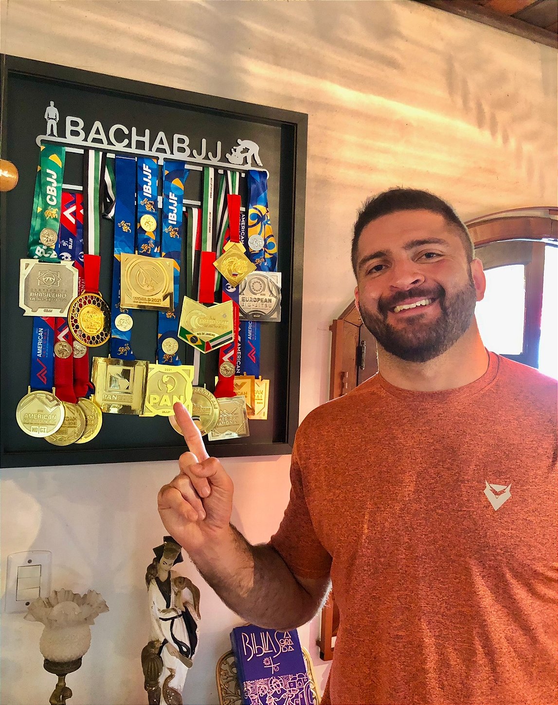 Quadro de Medalhas Personalizado Com o Nome