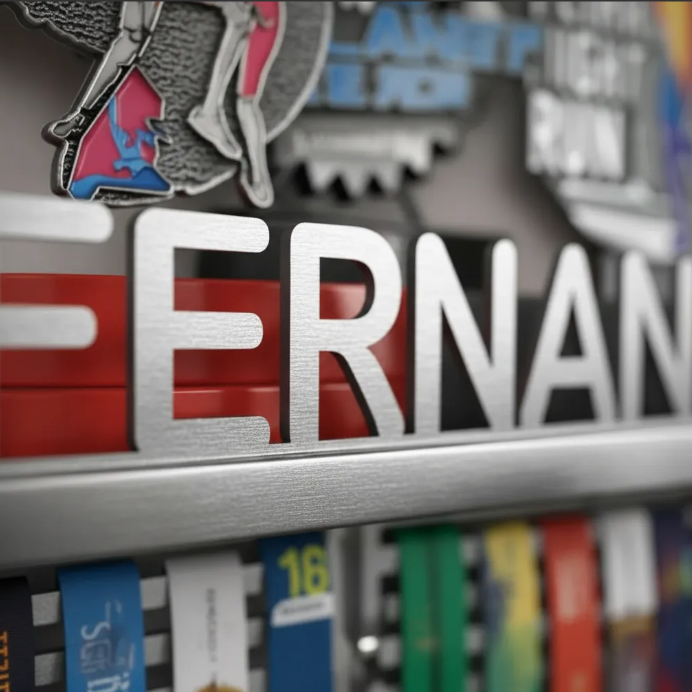 Porta Troféus e Medalhas Personalizado Com o Nome