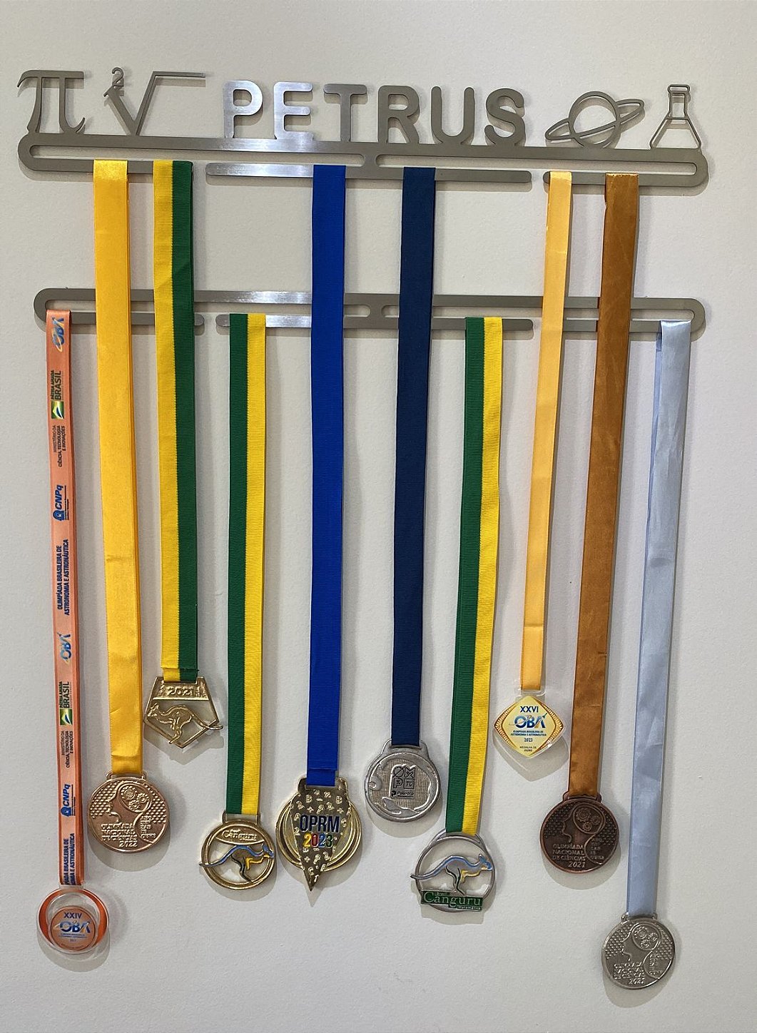 Porta Medalhas Olimpíadas do Conhecimento