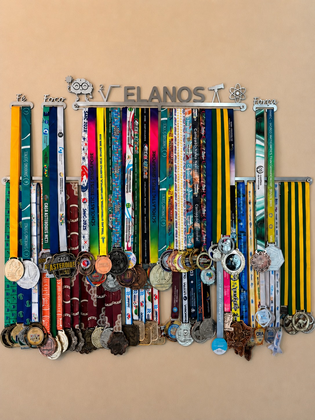 Porta Medalhas Olimpíadas do Conhecimento