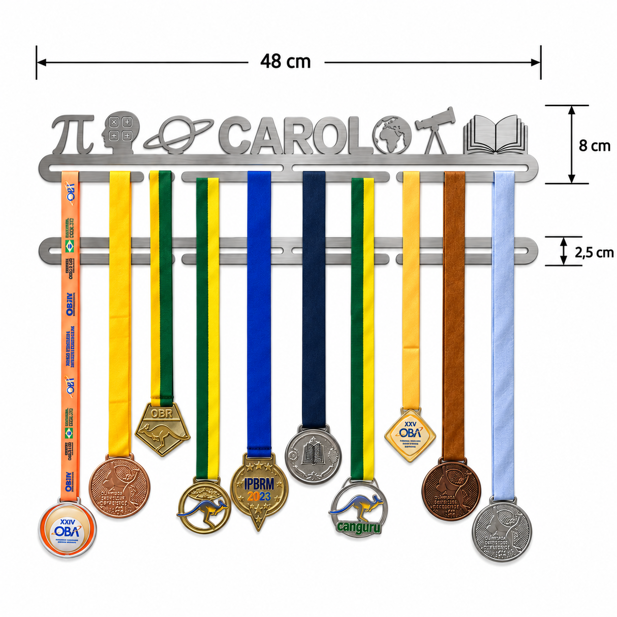 Porta Medalhas Olimpíadas do Conhecimento