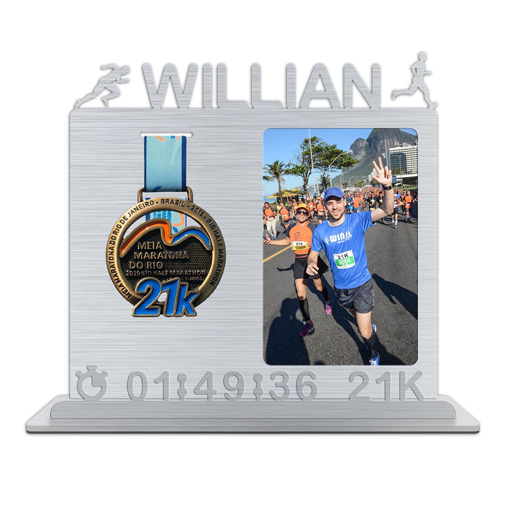 Porta Medalha e Foto Personalizado Com o Nome