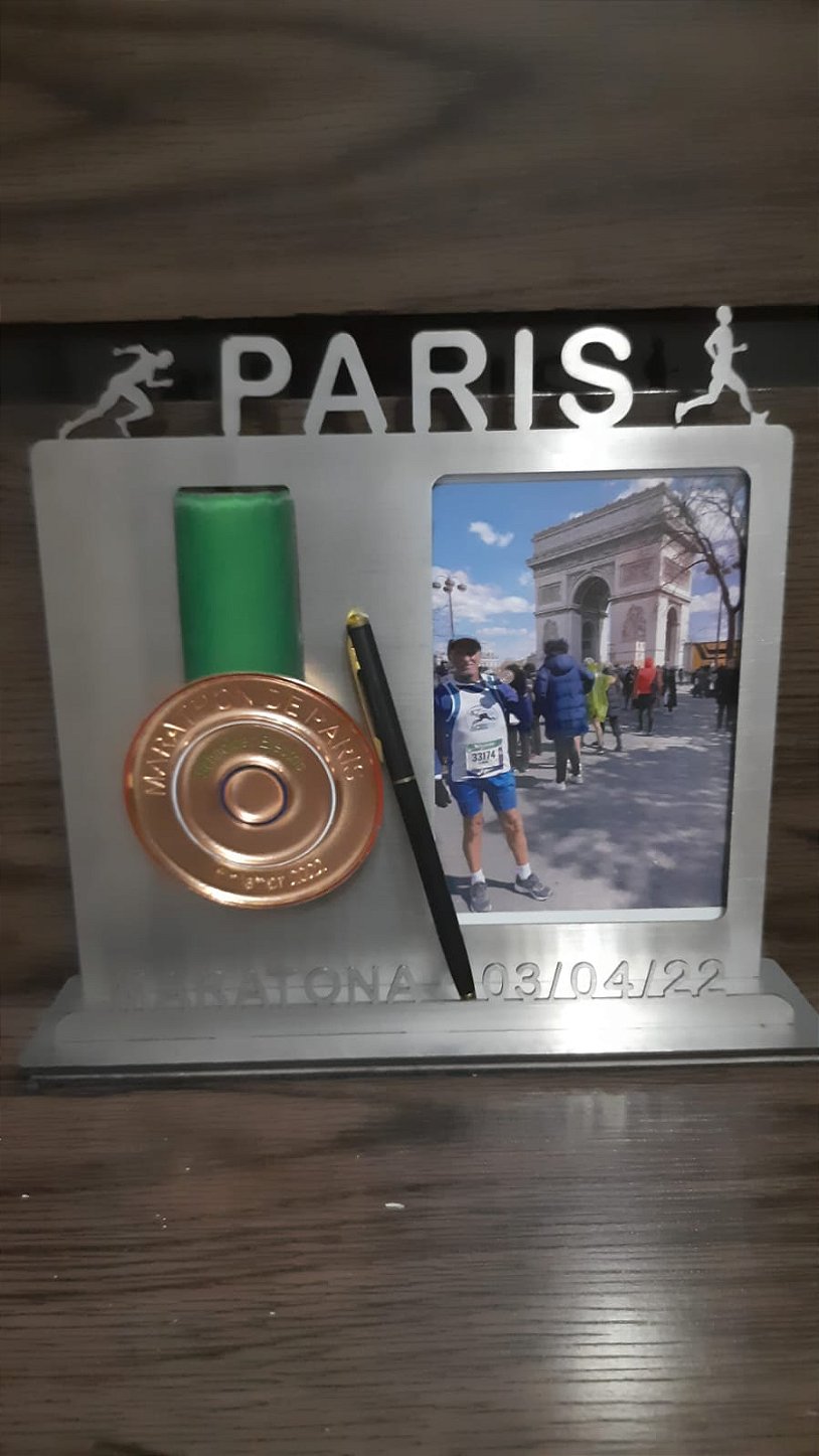 Porta Medalha e Foto Personalizado Com o Nome