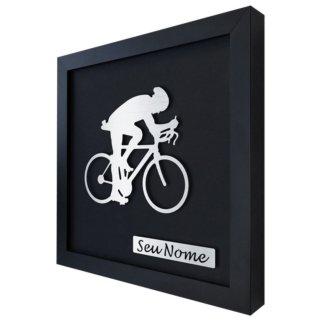 Quadro Decorativo de Ciclismo Personalizado