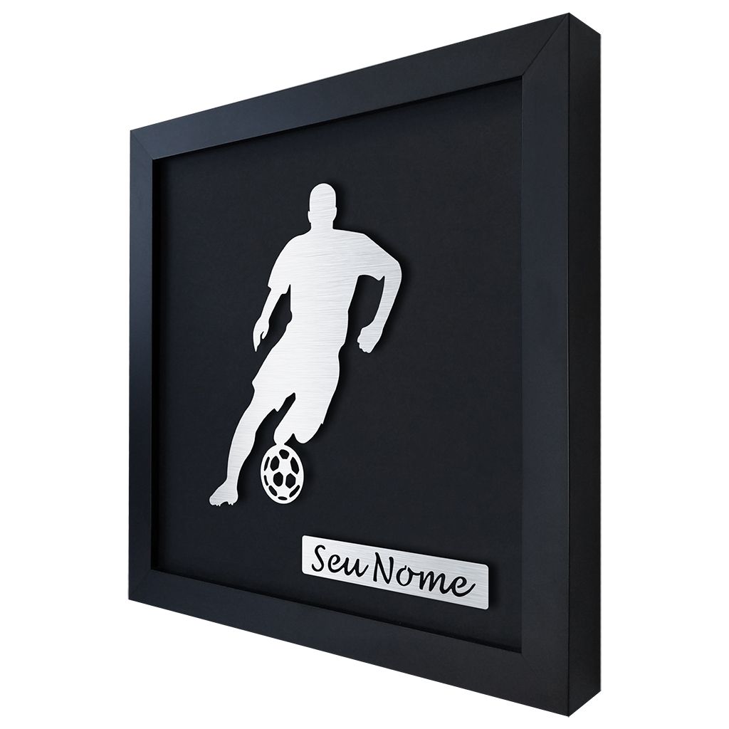 Quadro Decorativo de Futebol Personalizado