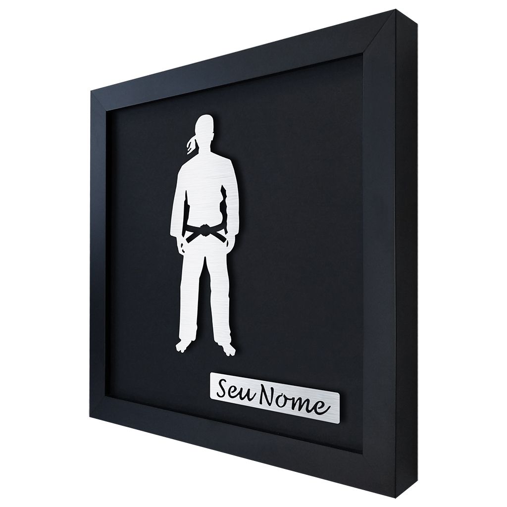 Quadro Decorativo de Jiu Jitsu Personalizado