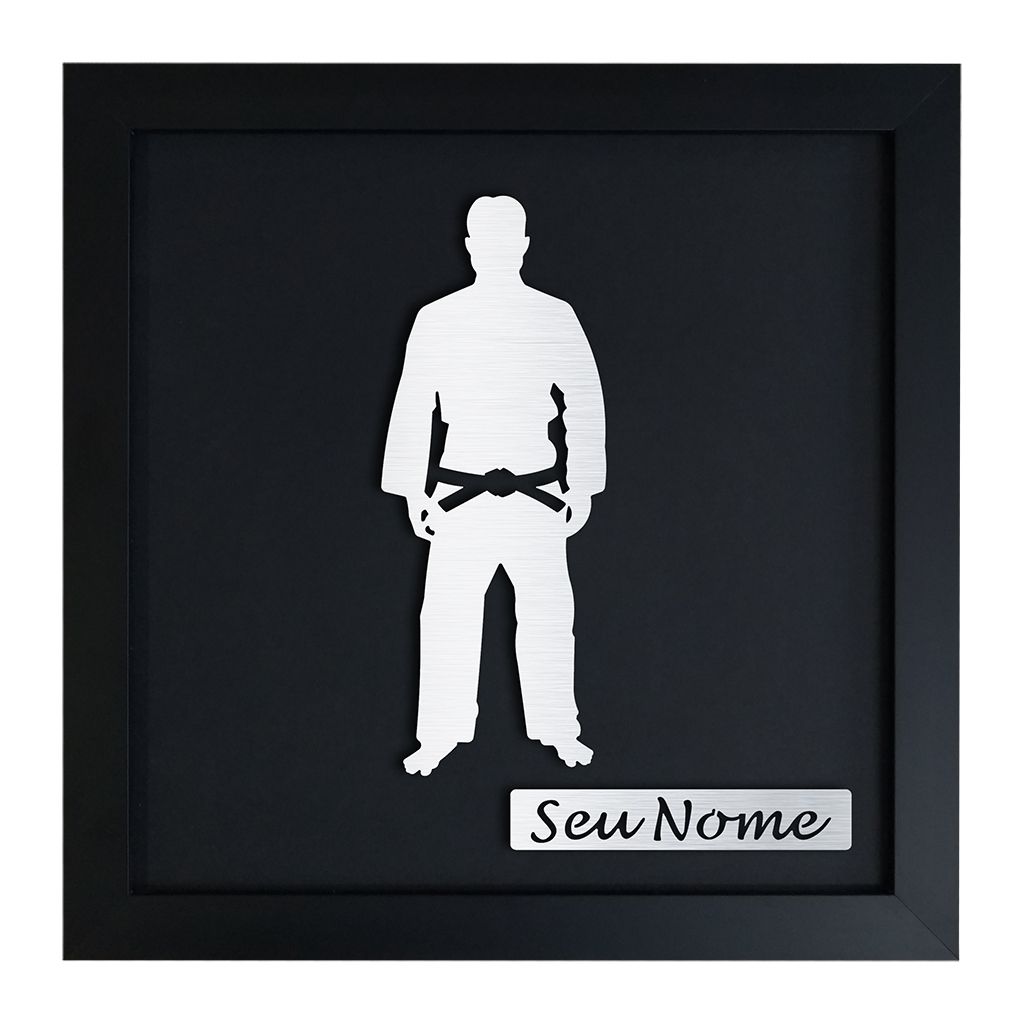 Quadro Decorativo de Jiu Jitsu Personalizado