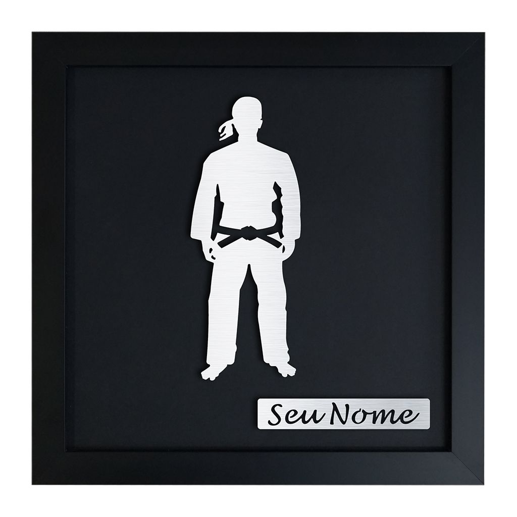 Quadro Decorativo de Jiu Jitsu Personalizado