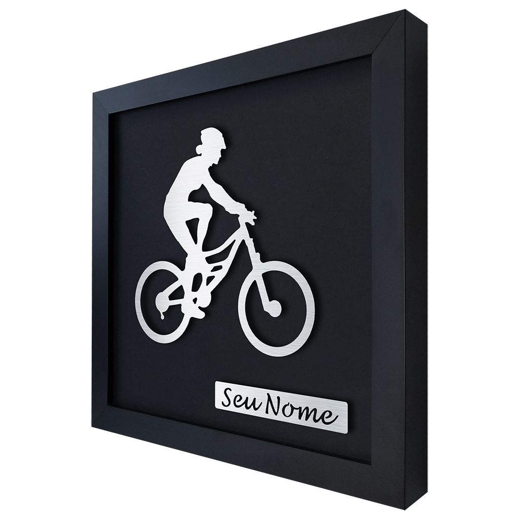 Quadro Decorativo de Mountain Bike Personalizado