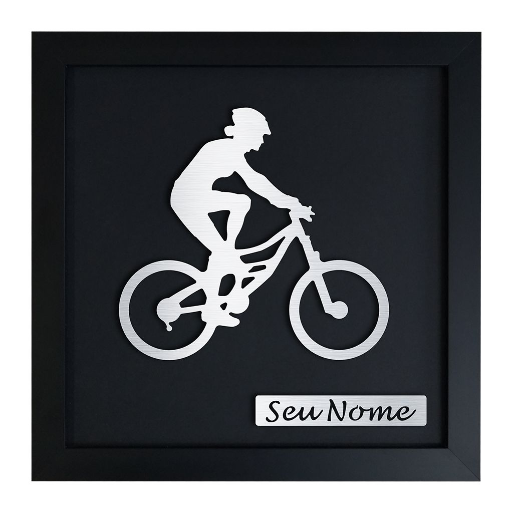 Quadro Decorativo de Mountain Bike Personalizado