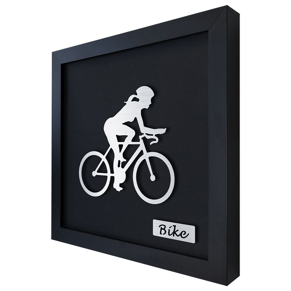 Quadro Decorativo de Triatlo Personalizado (3 quadros)