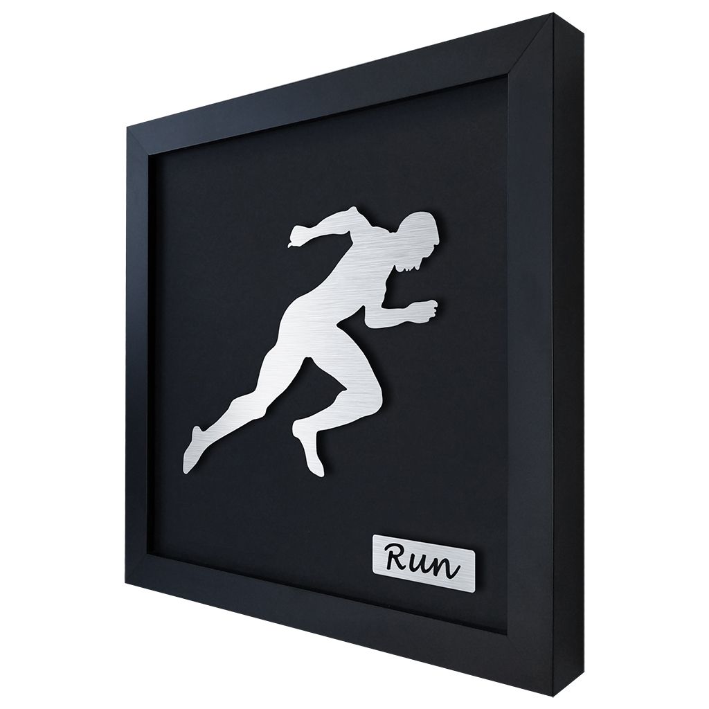 Quadro Decorativo de Triatlo Personalizado (3 quadros)