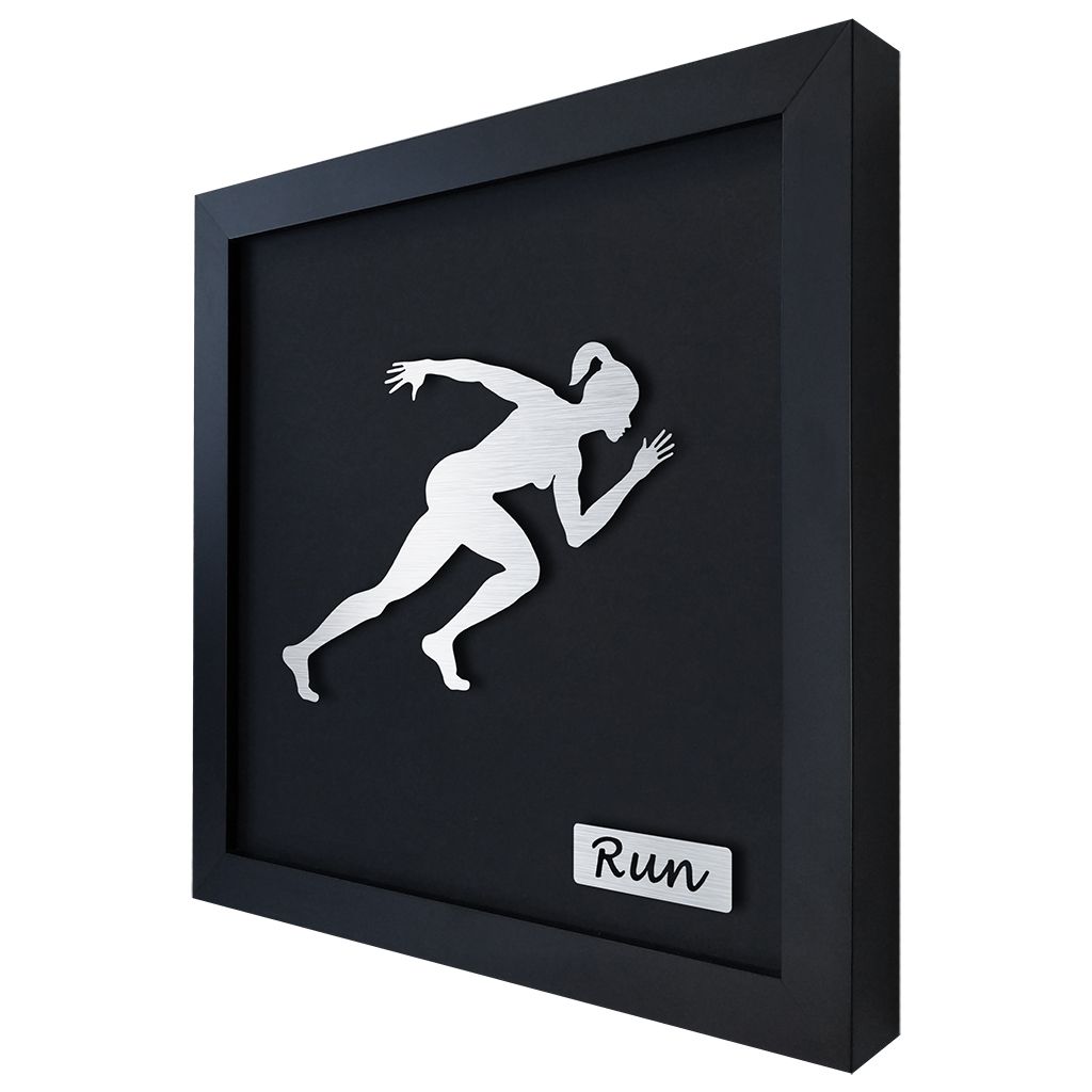 Quadro Decorativo de Triatlo Personalizado (3 quadros)