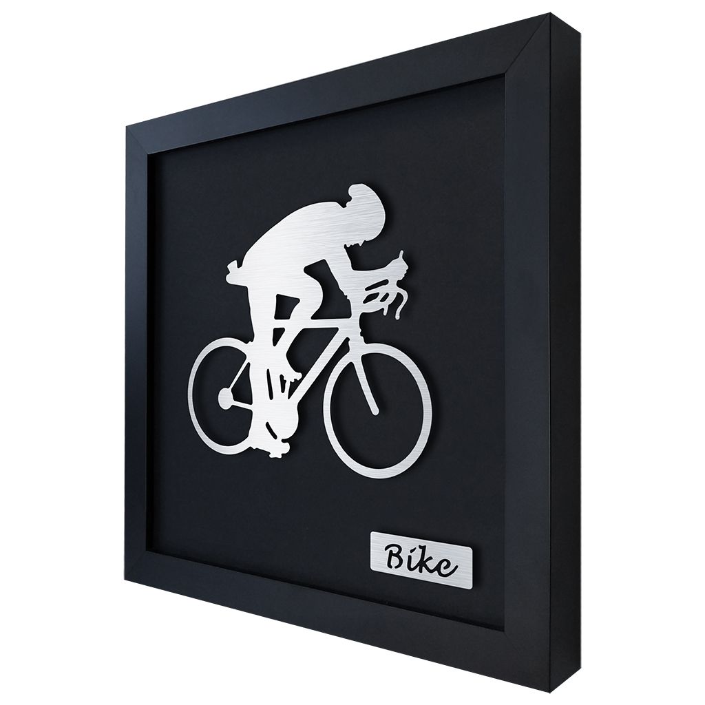 Quadro Decorativo de Triatlo Personalizado (3 quadros)