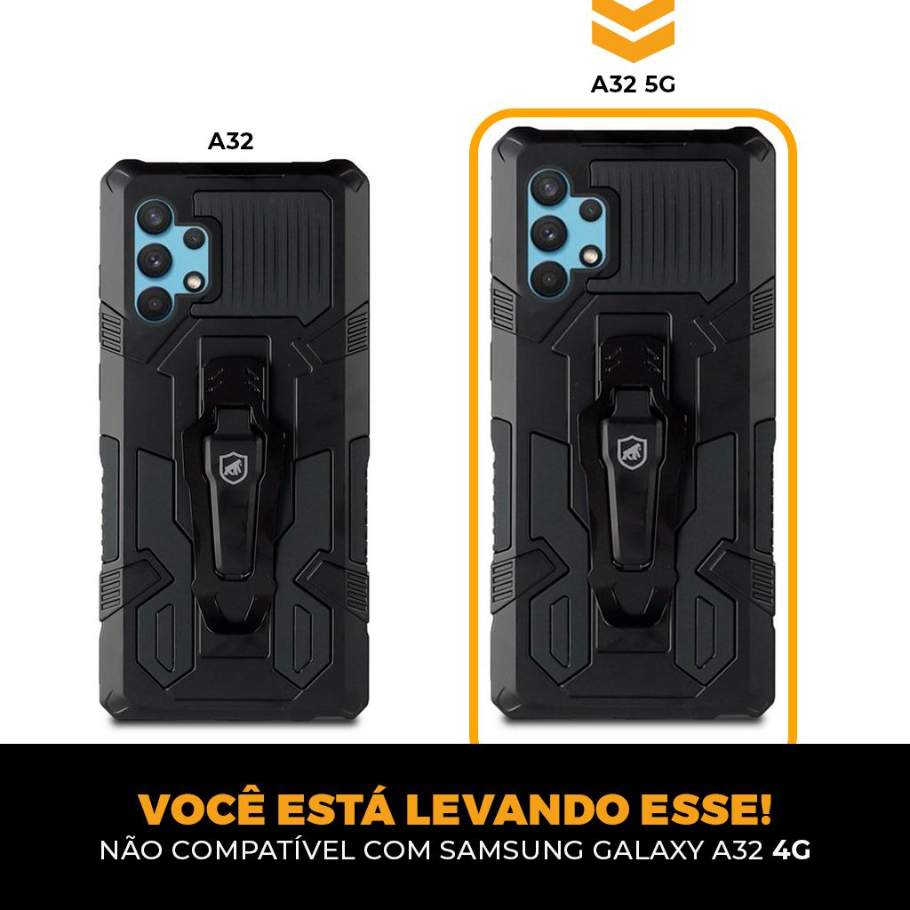 Capa para Samsung Galaxy A32 5G - Clip - Gshield
