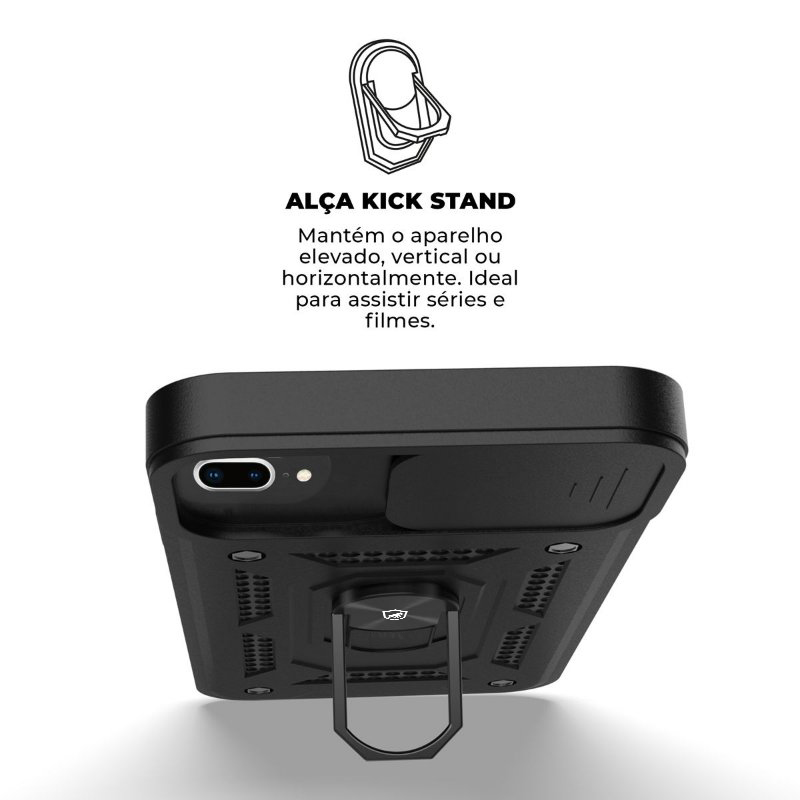 Capa para iPhone 7 Plus / 8 Plus - Dinamic Cam Protection - Gshield - foto 4