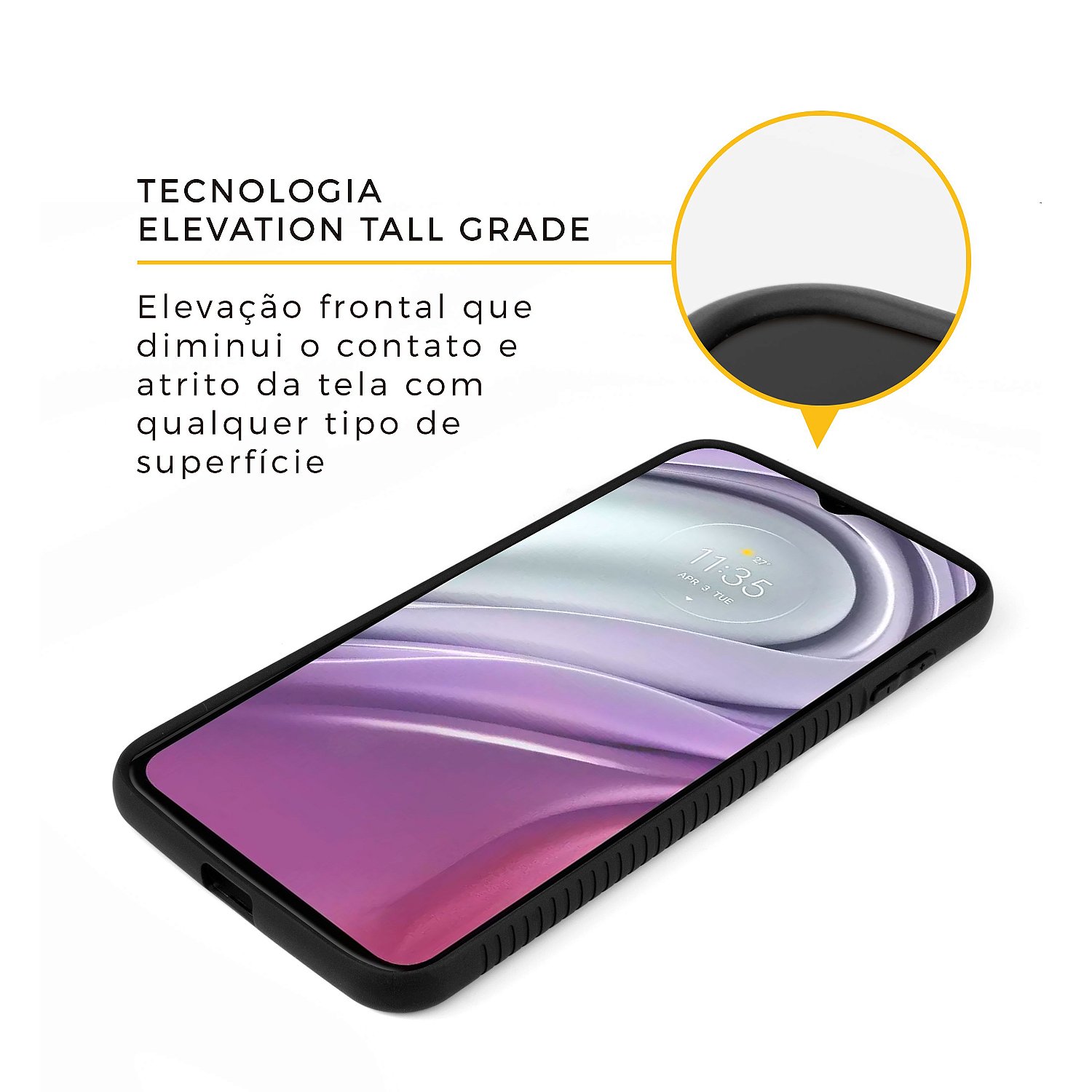 Capa para Motorola Moto G10 / G20 / G30 - Stronger Preta - Gshield