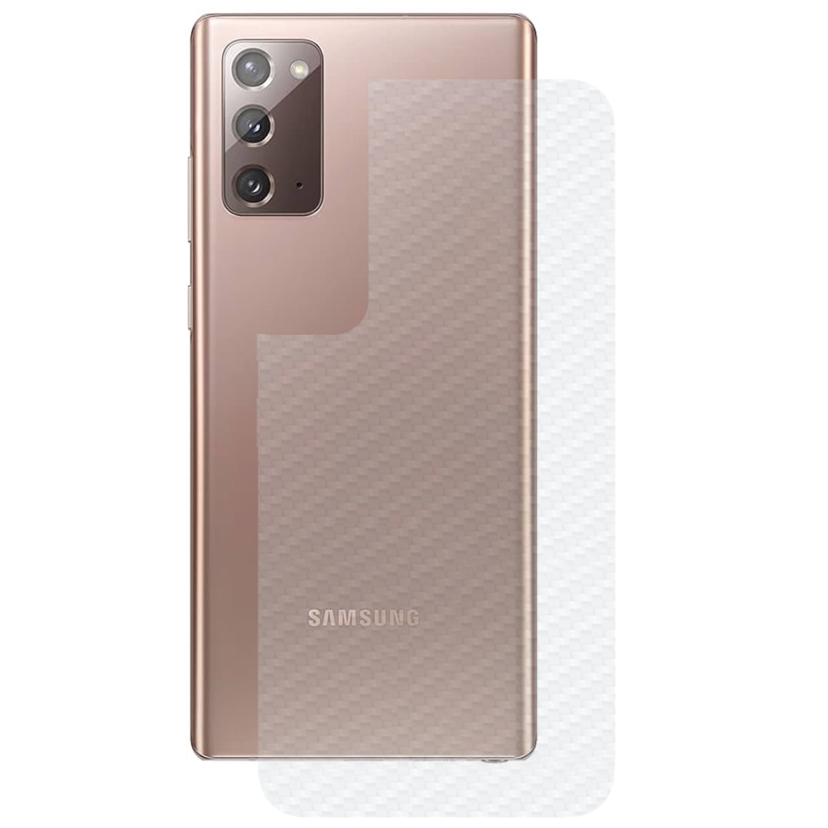 Película para Samsung Galaxy Note 20 - Traseira de Fibra de Carbono - Gshield