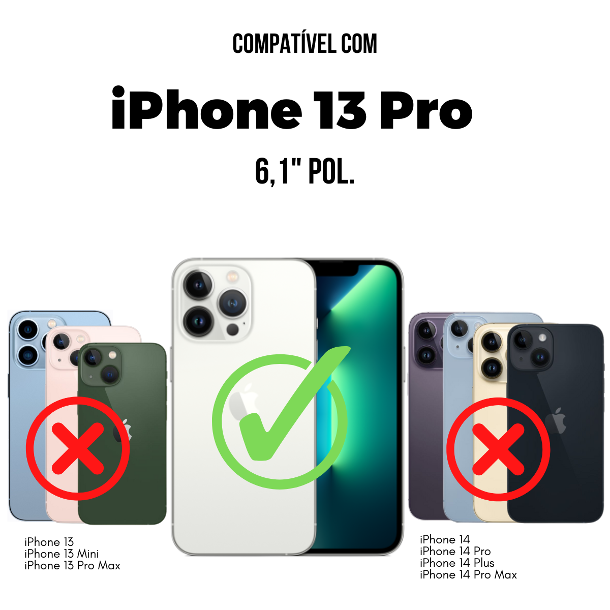 Capa para iPhone 13 Pro - Armor - Gshield