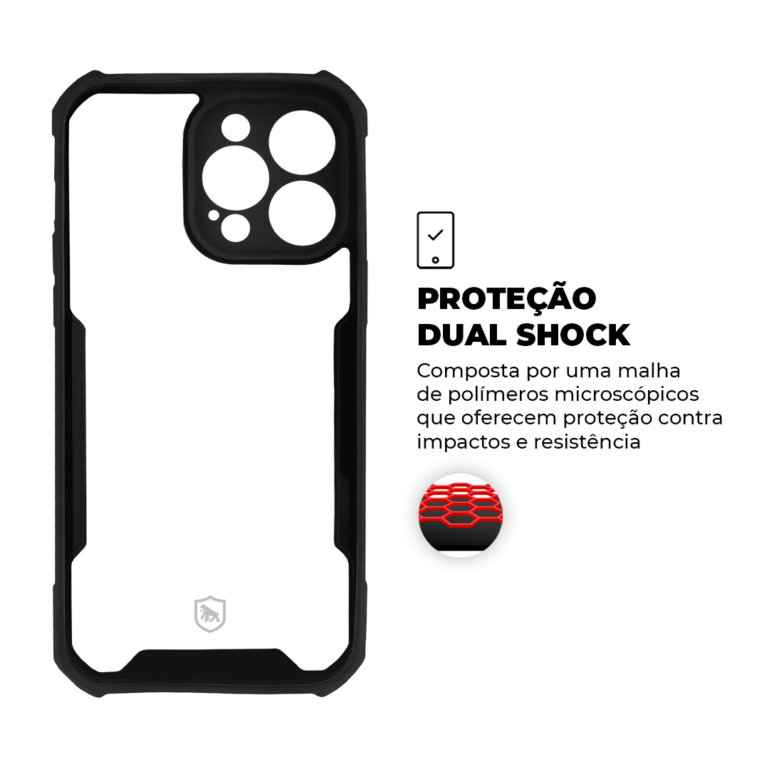 Capa para iPhone 13 Pro - Dual Shock X - Gshield