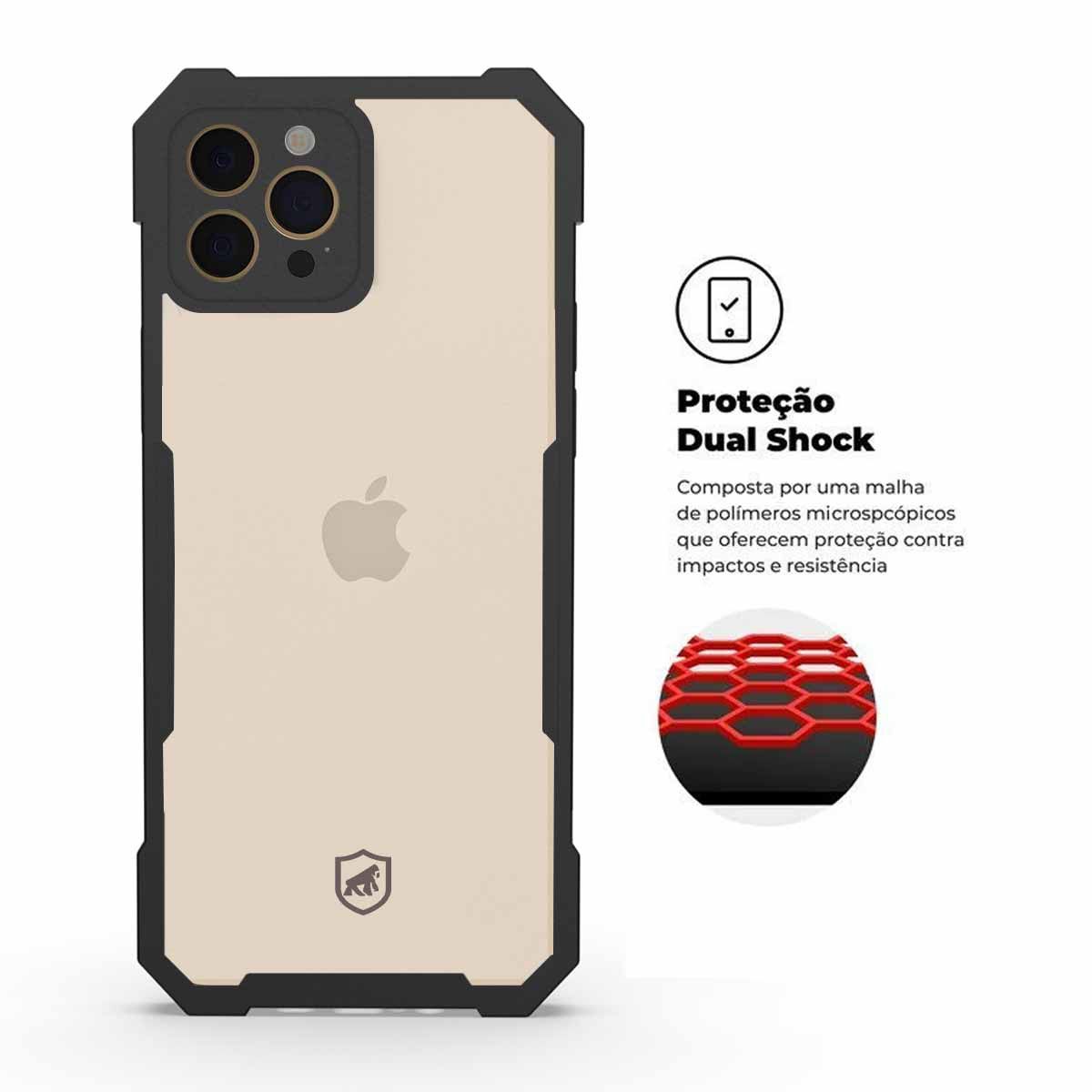 Capa para iPhone 13 Pro Max - Dual Shock X - Gshield - foto 3