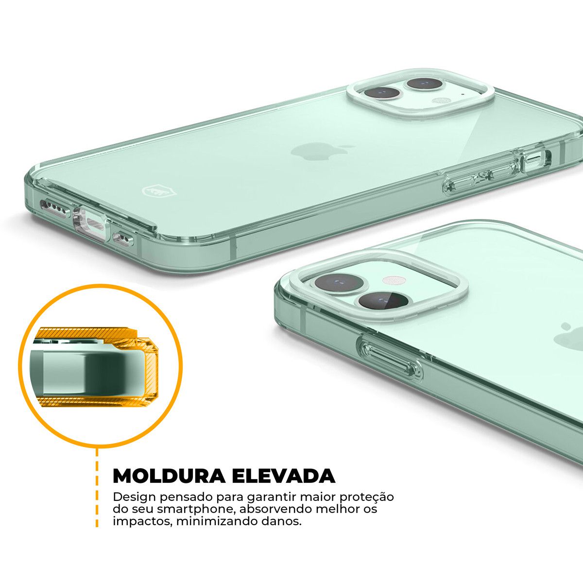 Capa para iPhone 11 - Clear - Gshield - foto 5