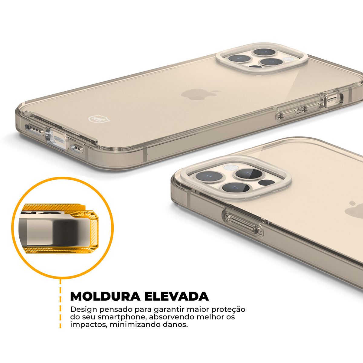 Capa para iPhone 12 Pro Max - Clear - Gshield - foto 5
