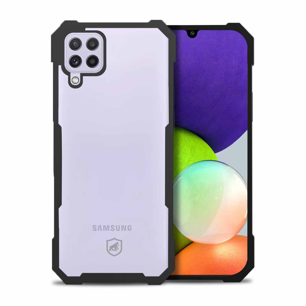 Capa para Samsung Galaxy M32 4G / A22 4G - Dual Shock X - Gshield