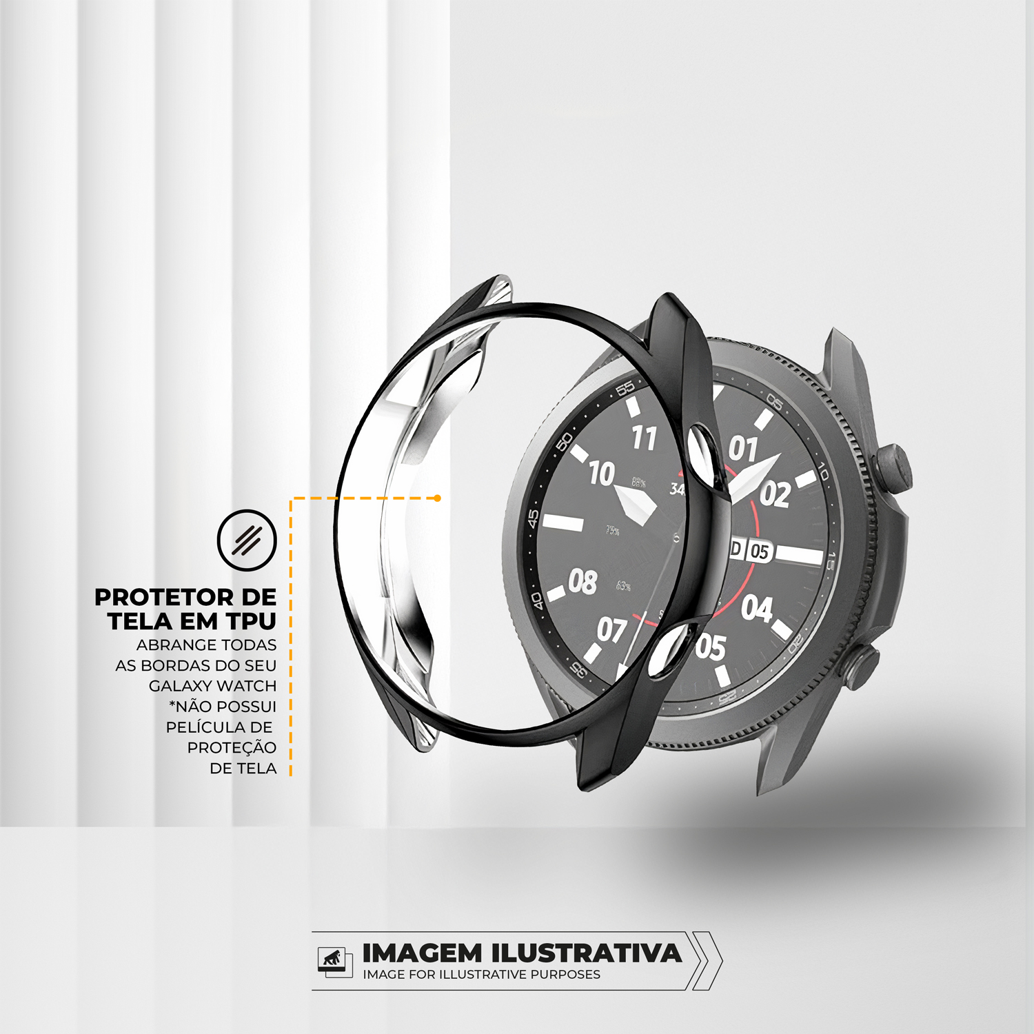 Case para Samsung Watch 4 44MM - Case Bumper Armor - Gshield - foto 2