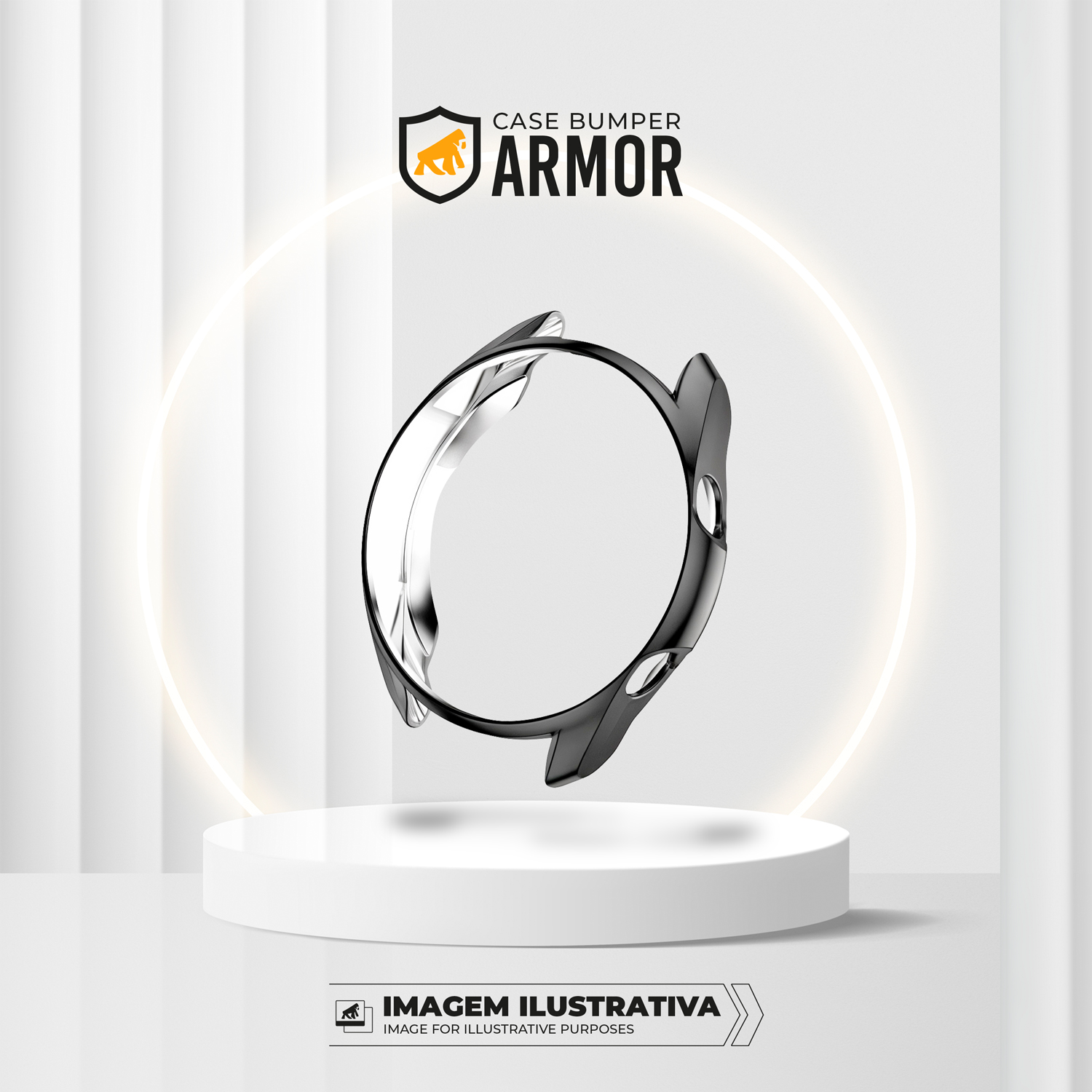 Case para Samsung Watch 4 40MM - Case Bumper Armor - Gshield