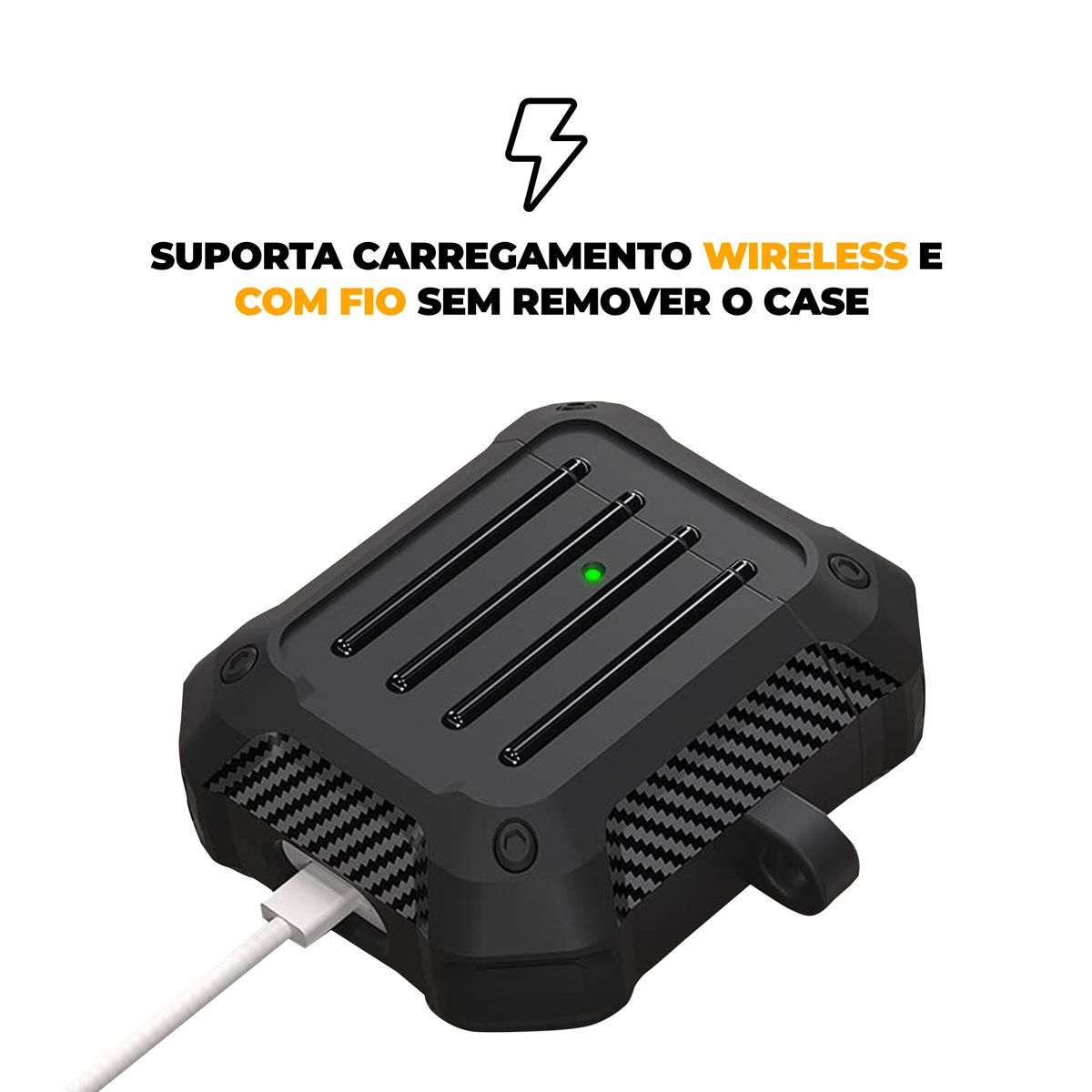 Capa para Airpods 1/2 - Fiber - Gshield - foto 5