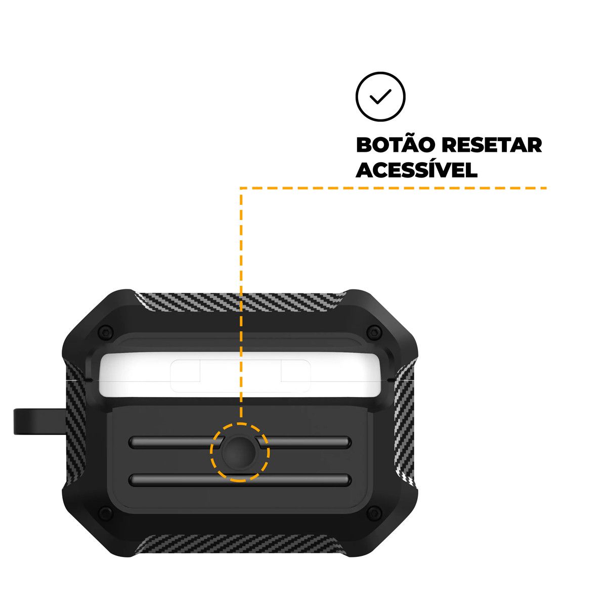 Capa para Airpods Pro / Gpro Air - Fiber - Gshield - foto 2